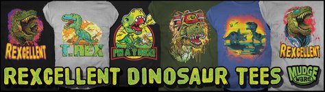 Prehistoric Dinosaur Dino T-Shirts